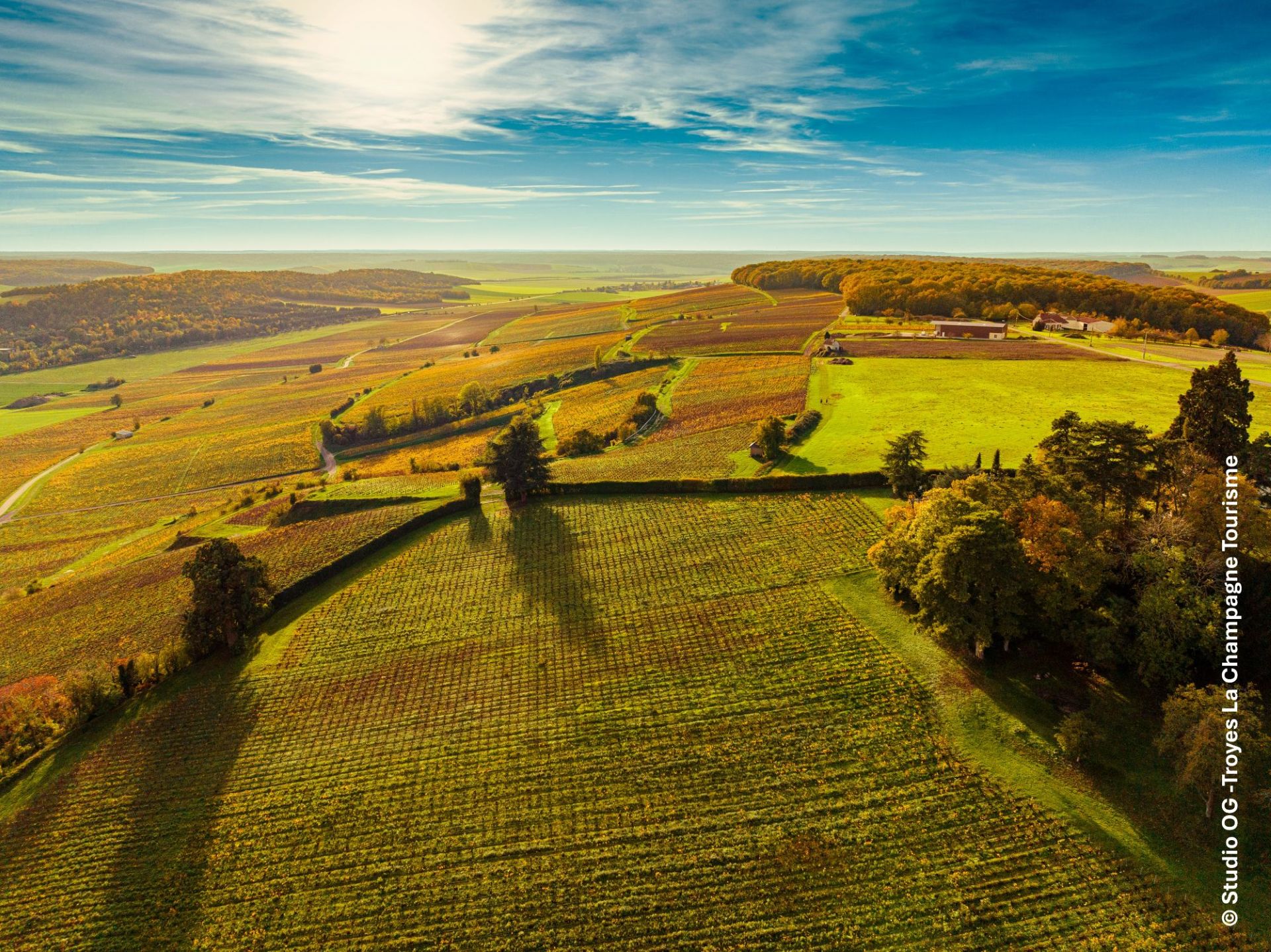 Montgueux à l'automne © Studio OG - Troyes La Champagne Tourisme