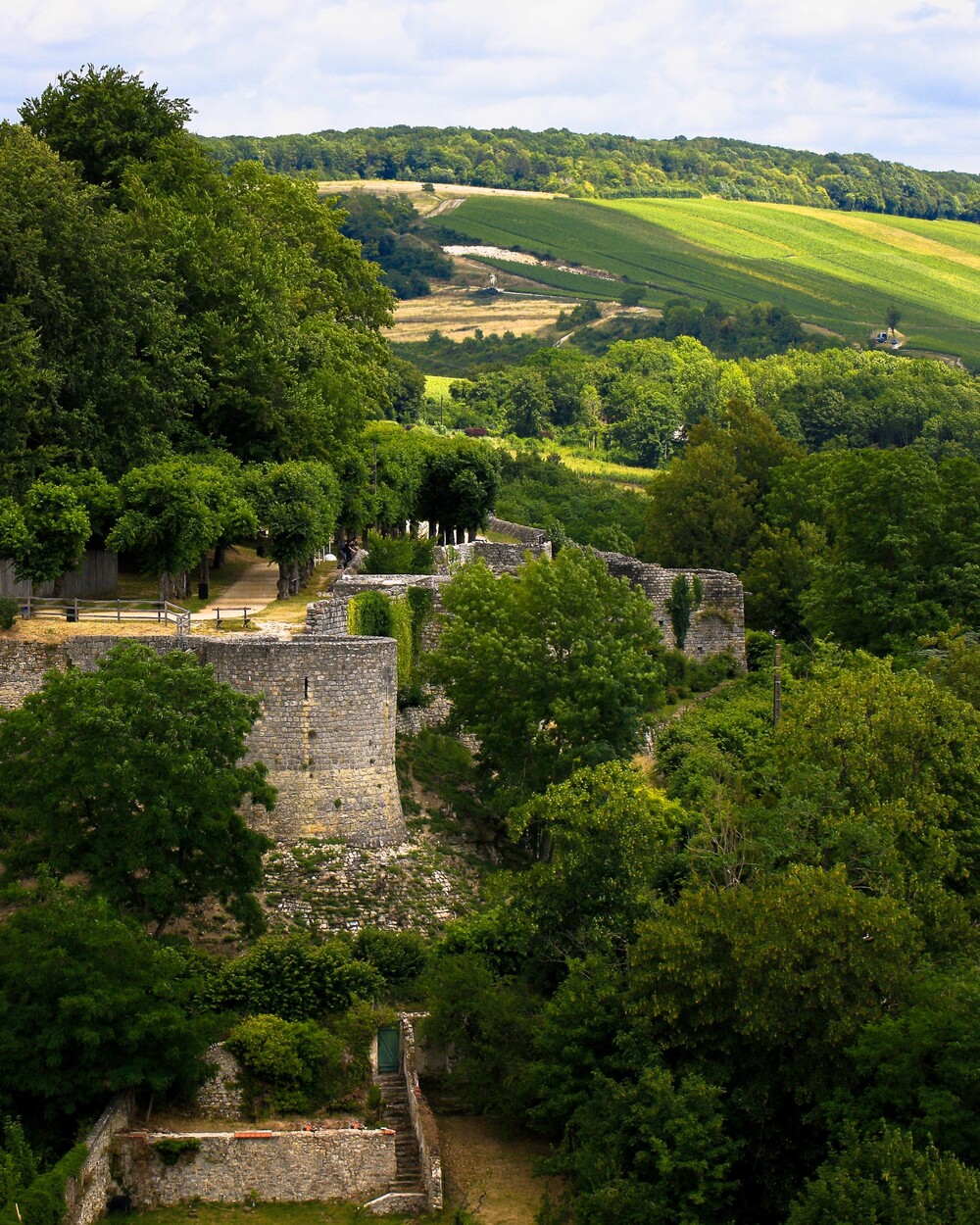Château médiéval de Château-Thierry © MDT - Benjamin Galloux